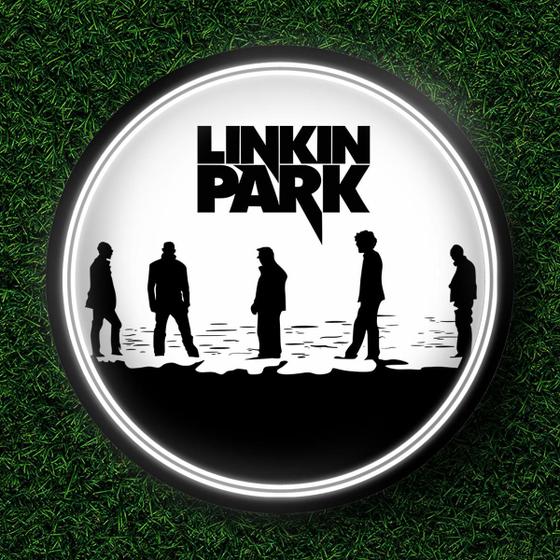 LAMPE LED LINKIN PARK AVEC TELECOMMANDE 200x200x25 IMPRESSION 3D