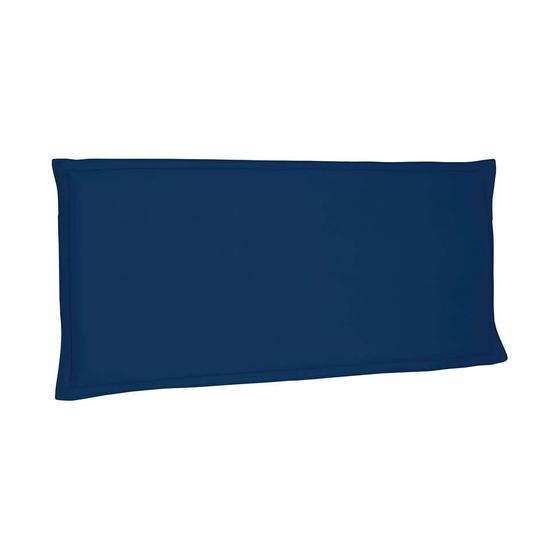 Imagem de Painel para Cama Box Solteiro Veneza Suede Azul