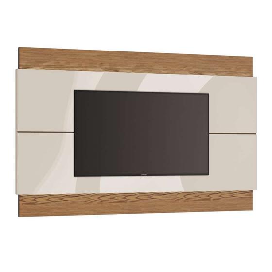 Painel Para TV 60 Polegadas Classic I Off White com Freijó Touch Menor preço em Painel Para TV 60 Polegadas Classic I Off White com Freijó Touch