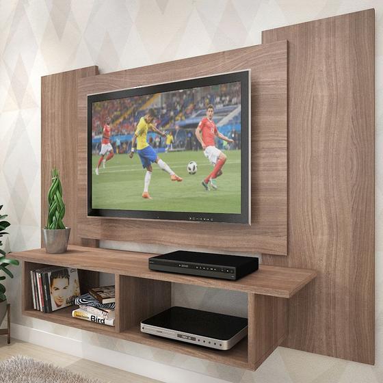 Painel Para Tv Até 48 Polegadas Anthony 2 Nichos Teka - Pnr Móveis é ruim? Painel Para Tv Até 48 Polegadas Anthony 2 Nichos Teka - Pnr Móveis é boa?