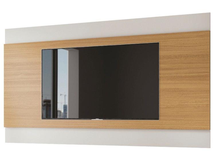 Painel para TV até 58” EDN Móveis Merlot Menor preço em Painel para TV até 58” EDN Móveis Merlot