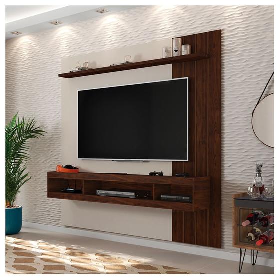 Painel Para TV até 65 Polegadas 1 Prateleira Norton Caemmun Imagem de Painel Para TV até 65 Polegadas 1 Prateleira Norton Caemmun