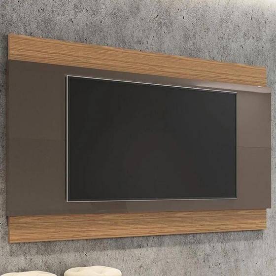 Imagem de Painel para tv expand 2,20 casa d cinza perola/noce