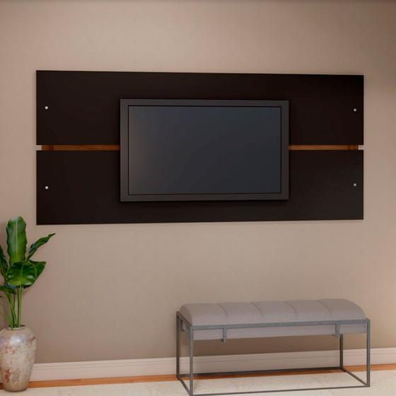 Painel para TV Mônaco 90x200x3cm em MDP Estilare Móveis Menor preço em Painel para TV Mônaco 90x200x3cm em MDP Estilare Móveis