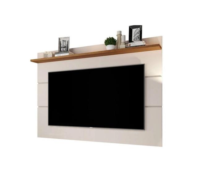 Imagem de Painel Para TV Vivare 1.8 Off White Freijó Germai Móveis