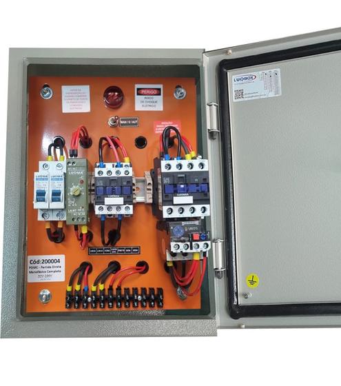 Imagem de Painel partida direta monofásico pdmc 220v 2cv lukma