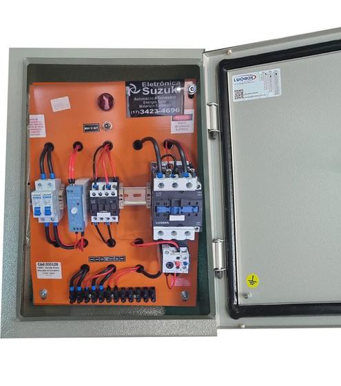 Imagem de Painel partida direta monofásico pdmc 220v 7.5cv bomba lukma