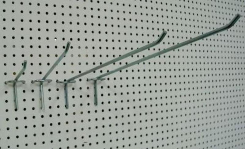 Painel perfurado Branco kit 2 painéis e 12 ganchos 10 cm Menor preço em Painel perfurado Branco kit 2 painéis e 12 ganchos 10 cm