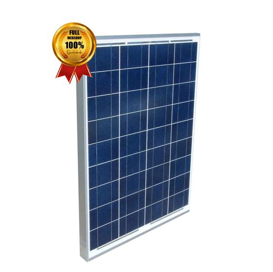 Imagem de Painel Placa Célula Energia Solar Fotovoltaica 60w Watts