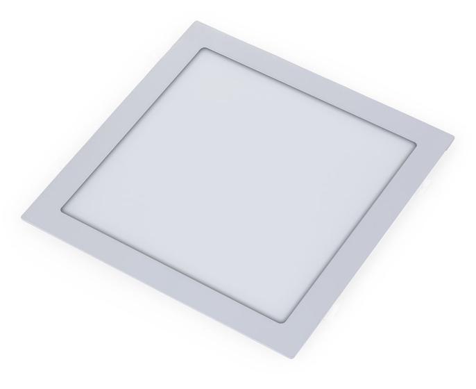 Imagem de Painel Plafon de Embutir Quadrado Branco 17cm Led 12W 4000K Bivolt