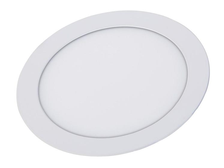 Imagem de Painel Plafon de Embutir Redondo Branco 17cm Led 12W 6500K Bivolt