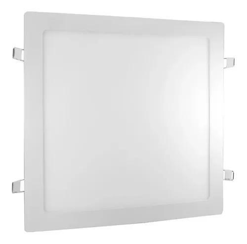 Imagem de Painel Plafon Led Embutir Slim 15x15 12w Quadrado Branco Neutro
