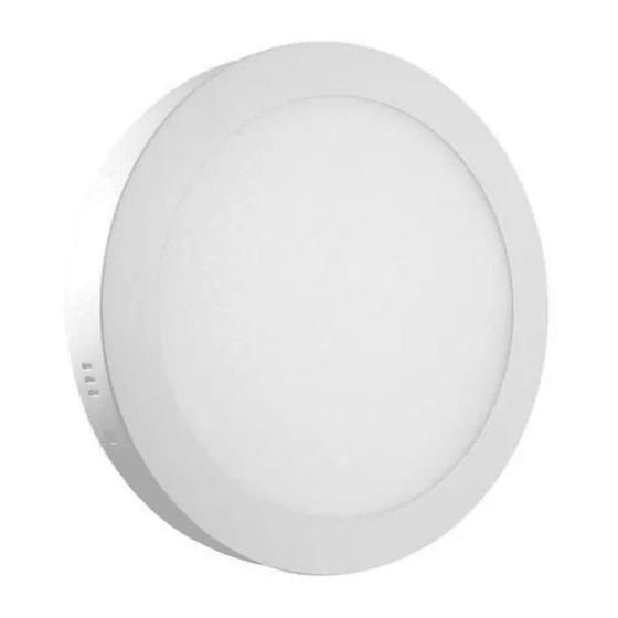 Painel Plafon Led Sobrepor Redonda 24W Branco Frio Elgin Menor preço em Painel Plafon Led Sobrepor Redonda 24W Branco Frio Elgin