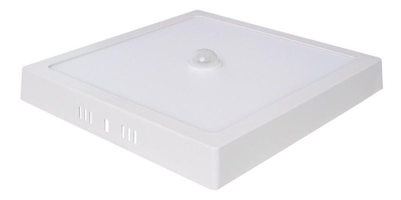 Painel Plafon Motion Sensor Sensor De Presença De Sobrepor Led Quadrado 24W 6,5K Bivolt Llum Bronzearte Menor preço em Painel Plafon Motion Sensor Sensor De Presença De Sobrepor Led Quadrado 24W 6,5K Bivolt Llum Bronzearte