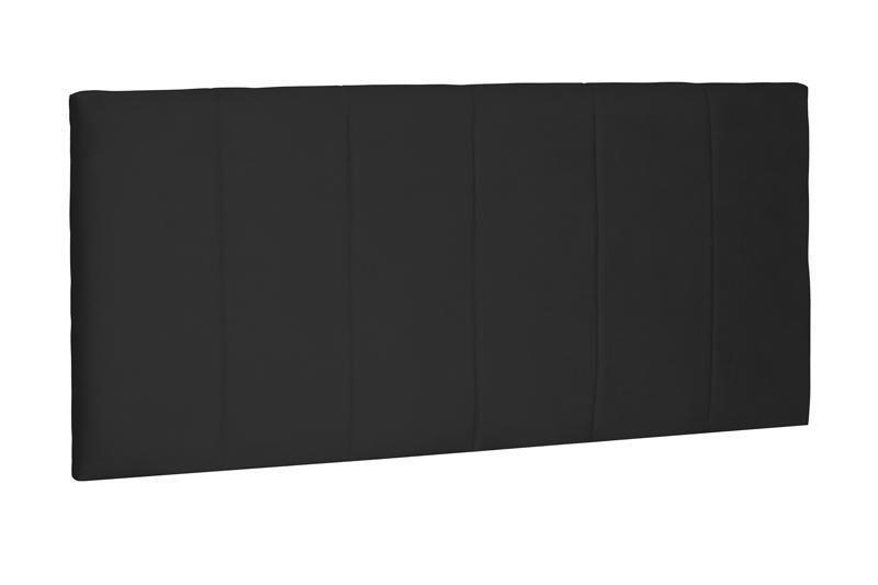 Imagem de Painel Ravenna Suede Preto Solteiro 0,90cm - Spezzia