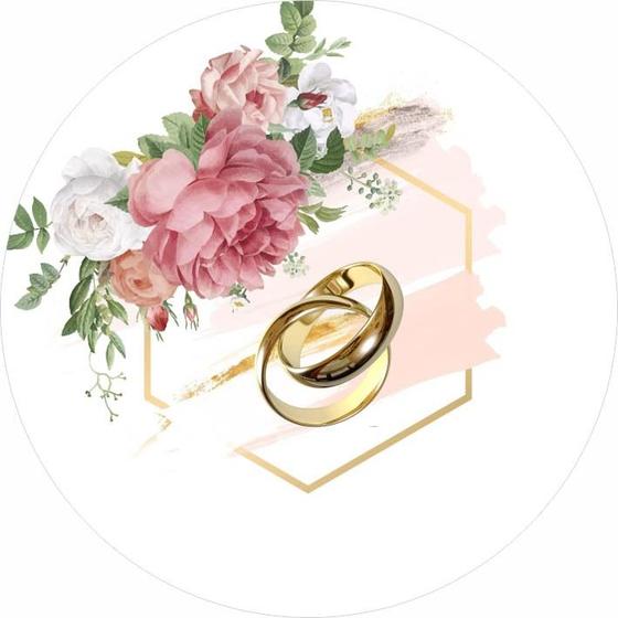 Imagem de Painel Redondo C/ Elástico 1,50m Casamento