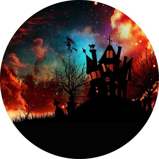 Imagem de Painel Redondo C/ Elástico 1,50m Halloween