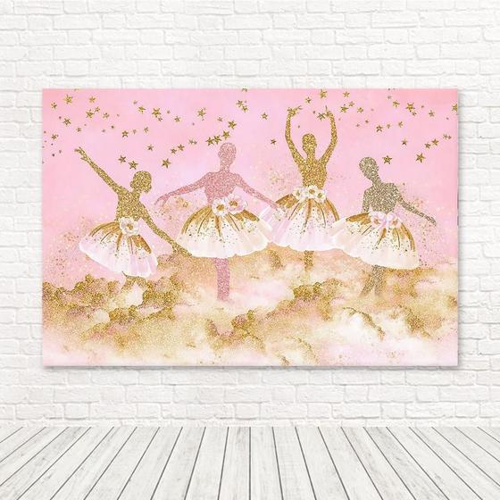 Imagem de Painel Retangular 3D Sublimado Bailarina 2,0X1,5 Frt-4250