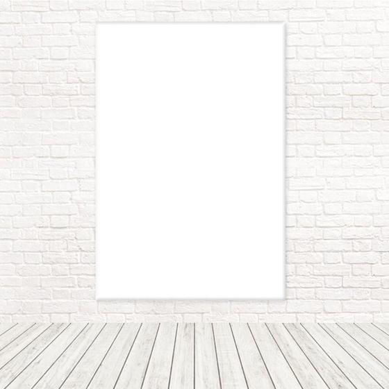 Imagem de Painel Retangular 3D Sublimado Branco 1,5X2,2 Frt-5146
