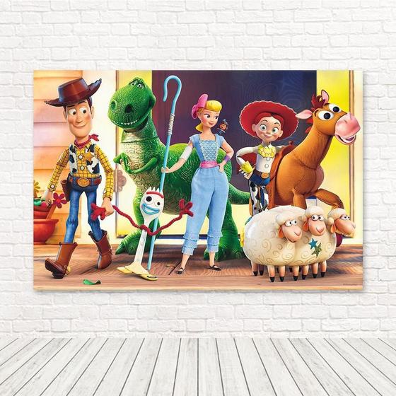 Imagem de Painel Retangular 3D Sublimado Brinquedos 2,0X1,5 Frt-4639