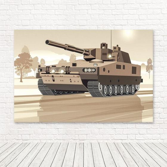 Imagem de Painel Retangular 3D Sublimado Exército 2,0X1,5 Frt-4205