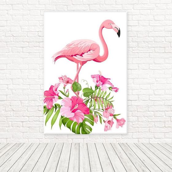 Imagem de Painel Retangular 3D Sublimado Flamingo 1,5X2,2 Frt-5090