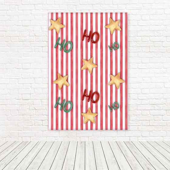 Imagem de Painel Retangular 3D Sublimado Natal 1,5X2,2 Frt-5150