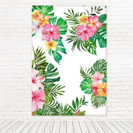 Imagem de Painel Retangular 3D Sublimado Tropical 1,5X2,2 Frt-2154