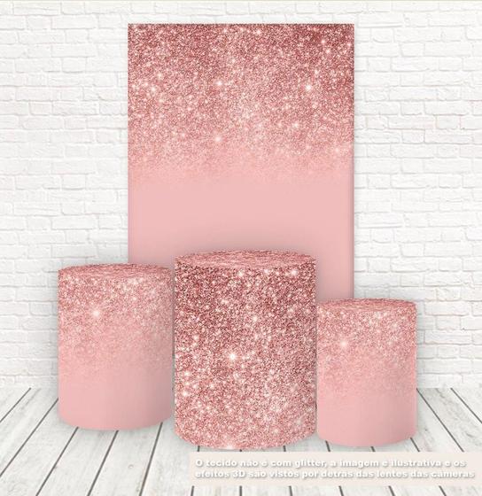 Imagem de Painel Retangular E Capas 3D Sublimado Glitter Fkpc-977