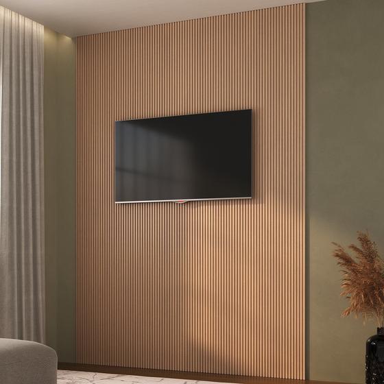 Imagem de Painel Ripado de Poliestireno Barra de 2,85m x 12,2cm venda em (0,34m²) Ruffino