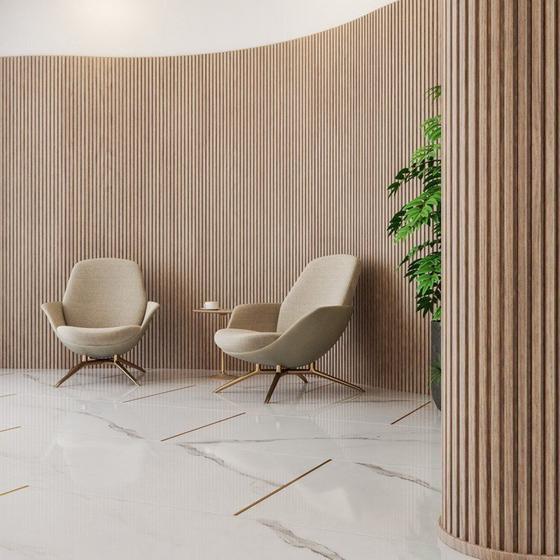 Imagem de Painel Ripado Flex Gold Concept Mdf Comum 9mm - 140cm X 270cm