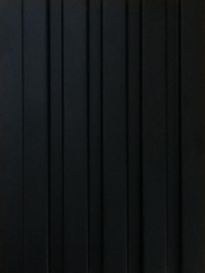 Imagem de Painel Ripado Poliestireno Black Piano - Novidade placa com 0,45m²