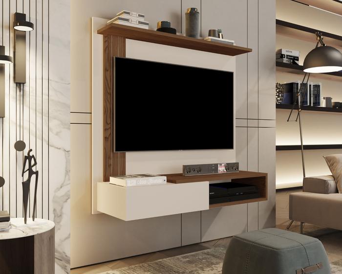 Painel Sala para TV até 32 Polegadas Smart Diversas Cores - MJM Casa dos Moveis - MJM Casa dos móveis Imagem de Painel Sala para TV até 32 Polegadas Smart Diversas Cores - MJM Casa dos Moveis