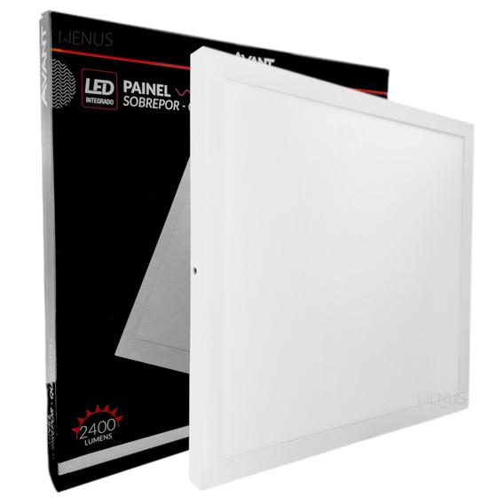 Imagem de Painel Slim Led Sobrepor Quadrado 30w 6500k Original Avant