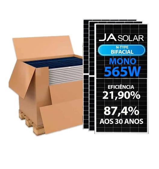 Imagem de Painel Solar JAM72D40-565/MB 565W Cel 144 MONO