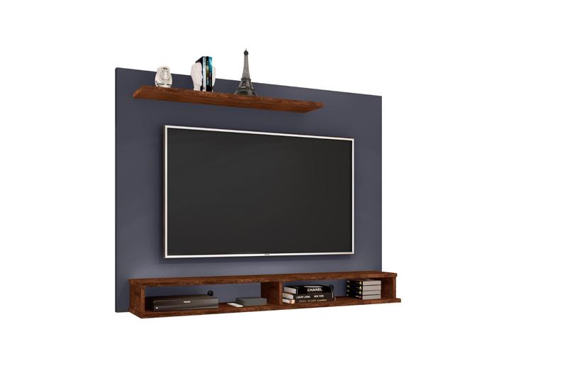 Painel Suspenso De Parede Para Tv De 32 40 43 46 Polegadas Com Nichos Mdf Sala De Estar Quarto Menor preço em Painel Suspenso De Parede Para Tv De 32 40 43 46 Polegadas Com Nichos Mdf Sala De Estar Quarto