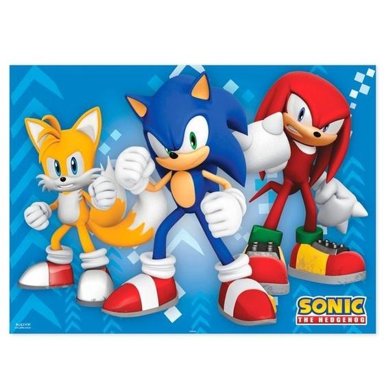 Imagem de Painel Tnt Festa De Aniversario Sonic