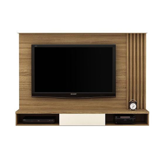 Imagem de Painel TV 180x128,5x31,2 cm Natural/Off White Tecnomobili