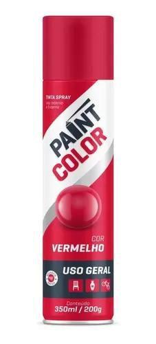 Imagem de Paint color tinta spray vermelha 350ml