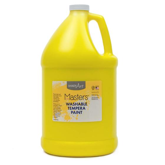 Imagem de Paint Handy Art Little Masters Lavável Amarelo Têmpera 1L