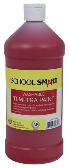 Imagem de Paint School Smart Lavável Vermelho Têmpera 946 ml