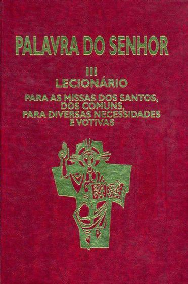 Imagem de Palavra do Senhor - III Lecionário Encadernado Editora Paulus