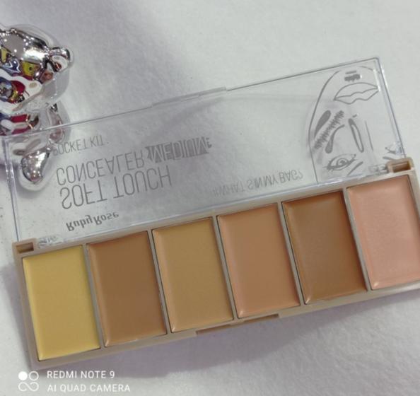 Paleta Corretivo Ruby Rose Soft Touch Medium Hb8096-M Menor preço em Paleta Corretivo Ruby Rose Soft Touch Medium Hb8096-M