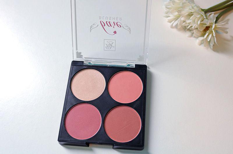 Paleta de blush kiss new york bare blush KISS NEW YOURK Blush