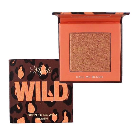 Imagem de Paleta de Blush Wild My Life Pigmentado Cintilante Cor 1