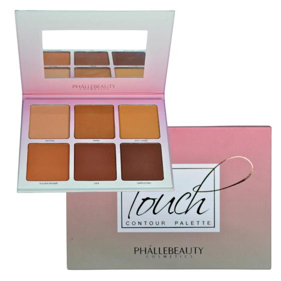 Imagem de Paleta de Contorno Touch 6 Cores PhálleBeauty PH7005