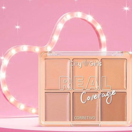 Imagem de Paleta de Corretivo Real Coverage City Girls