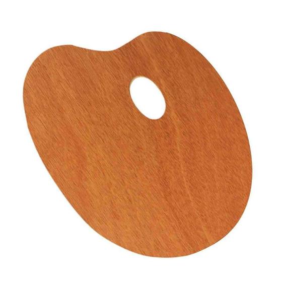 Imagem de Paleta De Mdf Oval Trident 31X40Cm