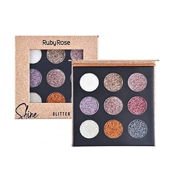 Imagem de Paleta de Sombra Glitter Cremoso - Ruby Rose