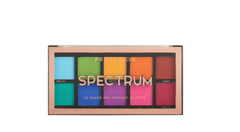 Imagem de Paleta de sombra spectrum - pofusion cosmetics